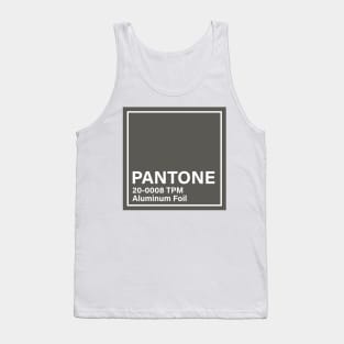 pantone 20-0008 TPM Aluminum Foil Tank Top